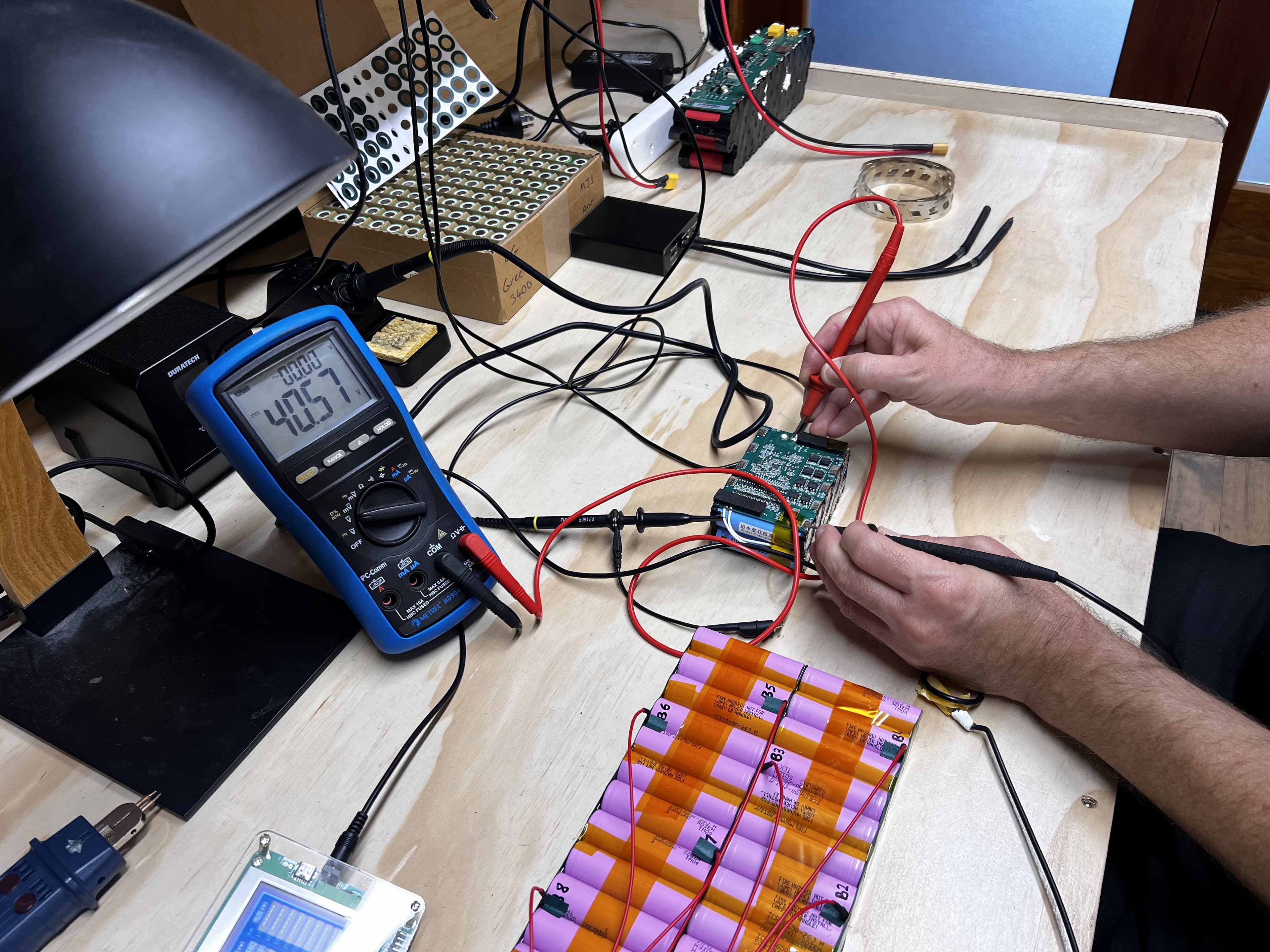 Battery testing and internals